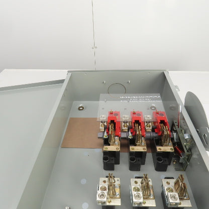 Eaton DH324FRK 200A Heavy Duty Fusible Safety Disconnect Switch 240VAC 250VDC