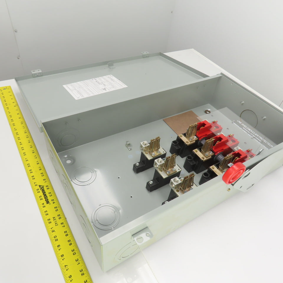 Eaton DH324FRK 200A Heavy Duty Fusible Safety Disconnect Switch 240VAC 250VDC