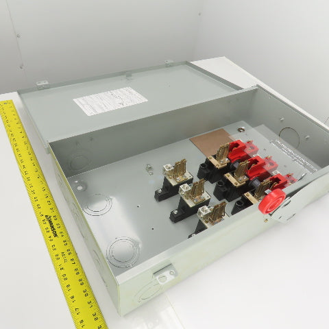 Eaton DH324FRK 200A Heavy Duty Fusible Safety Disconnect Switch 240VAC 250VDC