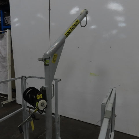 Uni-Hoist 48" x 48" Arial Basket Man Fork Lift Hoist Confined Space 350# Cap.