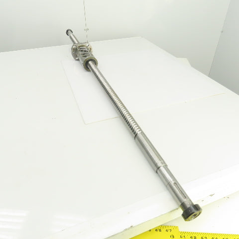 Mazak VQC-20/40B Ball Screw & Nut Assembly 54-1/2" OAL 31" Travel 36mm OD