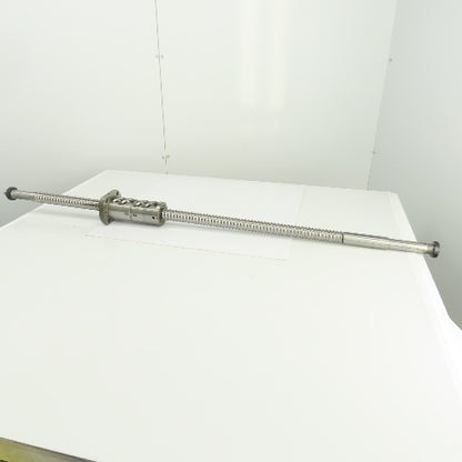 Mazak VQC-20/40B Ball Screw & Nut Assembly 54-1/2" OAL 31" Travel 36mm OD