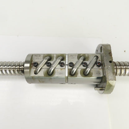 Mazak VQC-20/40B Ball Screw & Nut Assembly 54-1/2" OAL 31" Travel 36mm OD