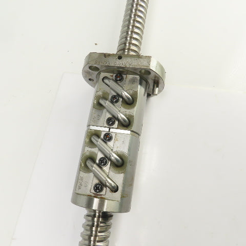 Mazak VQC-20/40B Ball Screw & Nut Assembly 54-1/2" OAL 31" Travel 36mm OD