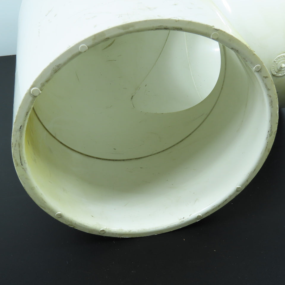 Dura 6" PVCI 90 Degree Elbow Pipe Fitting SCH 40