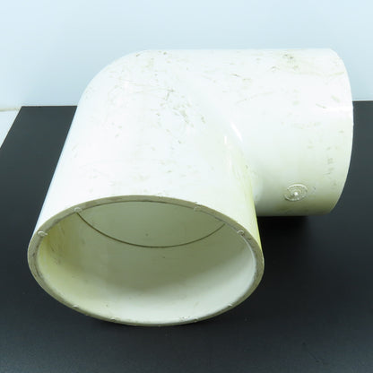 Dura 6" PVCI 90 Degree Elbow Pipe Fitting SCH 40