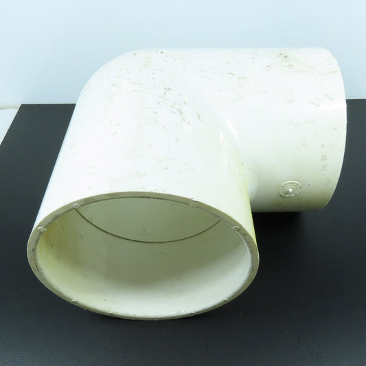 Dura 6" PVCI 90 Degree Elbow Pipe Fitting SCH 40