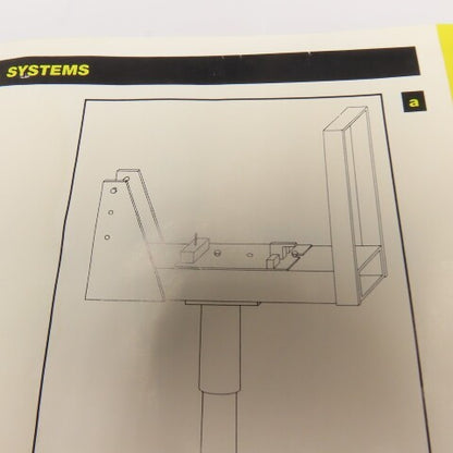 Uni-Hoist US105-UW Confined Space Horizontal Retriever Winch Holder Bracket