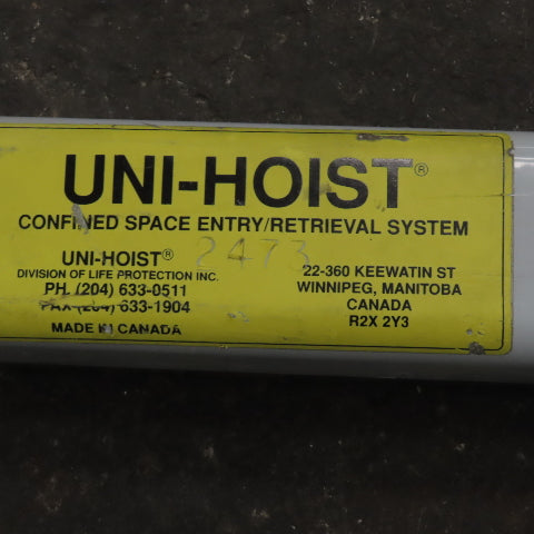 Uni-Hoist US105-X Confined Space Extension Arm For Self Retracting Lifeline