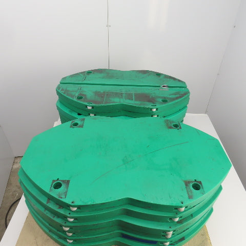 Automated Guided Vehicle AGV Robot Track Shuttle Pad Lot Of 12