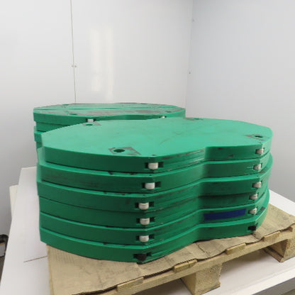Automated Guided Vehicle AGV Robot Track Shuttle Pad Lot Of 12