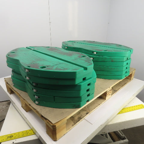 Automated Guided Vehicle AGV Robot Track Shuttle Pad Lot Of 12