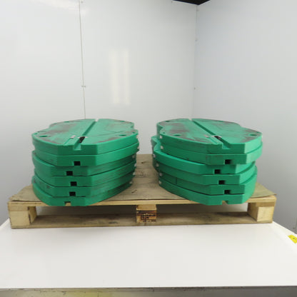 Automated Guided Vehicle AGV Robot Track Shuttle Pad Lot Of 12
