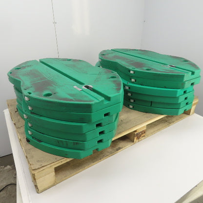 Automated Guided Vehicle AGV Robot Track Shuttle Pad Lot Of 12