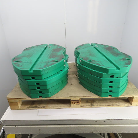Automated Guided Vehicle AGV Robot Track Shuttle Pad Lot Of 12