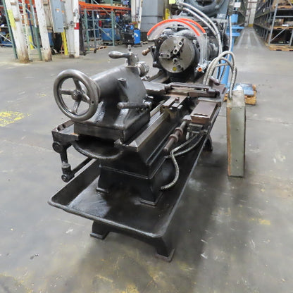 Hendey 16x6 Antique Geared Engine Toolroom Lathe 208V 3Ph 16" Swing 60" Bed