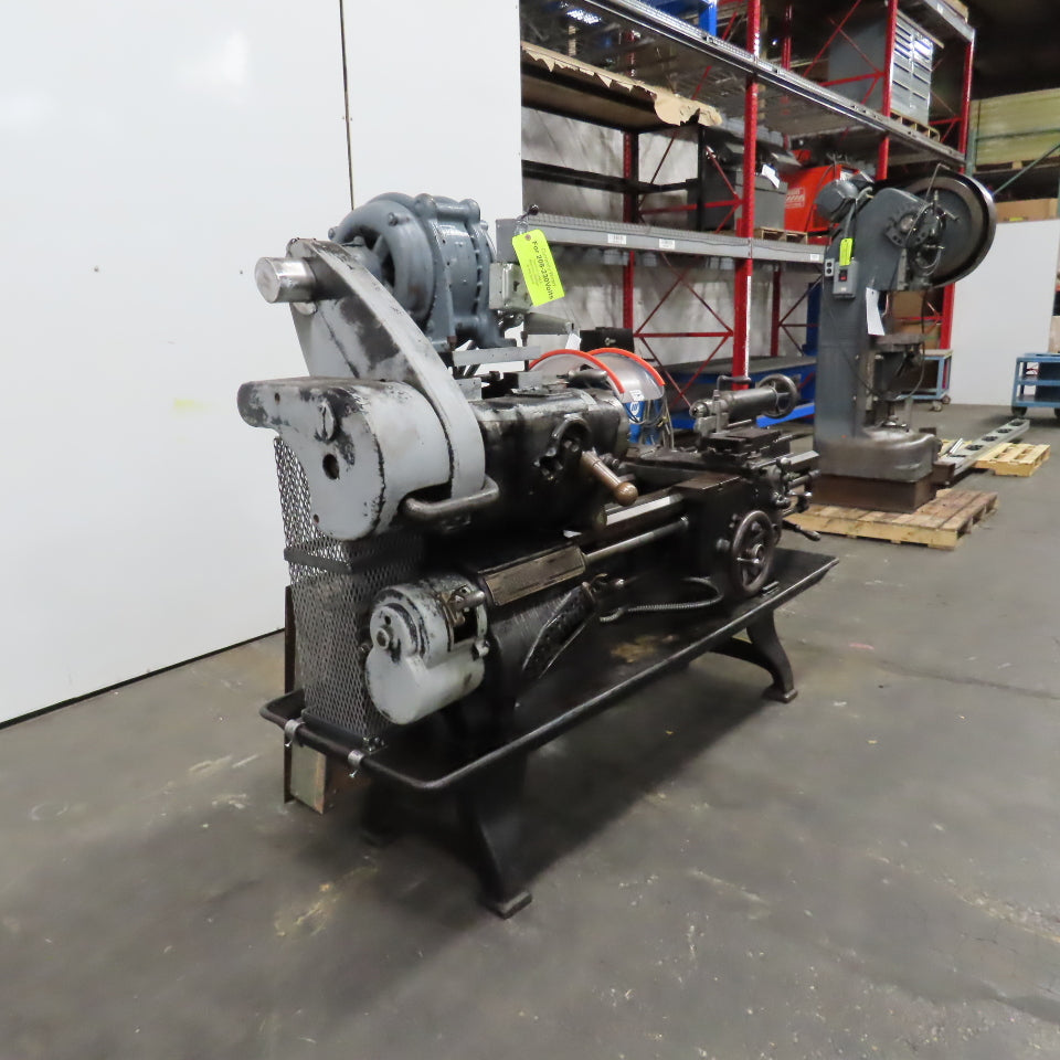 Hendey 16x6 Antique Geared Engine Toolroom Lathe 208V 3Ph 16" Swing 60" Bed