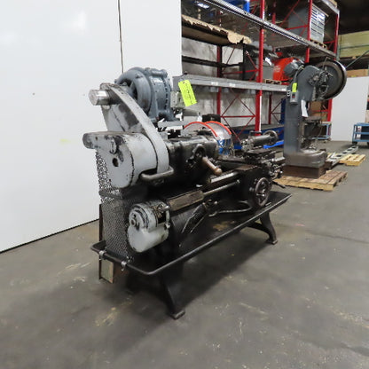 Hendey 16x6 Antique Geared Engine Toolroom Lathe 208V 3Ph 16" Swing 60" Bed