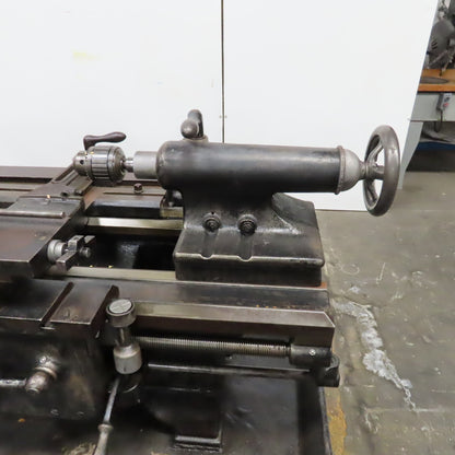 Hendey 16x6 Antique Geared Engine Toolroom Lathe 208V 3Ph 16" Swing 60" Bed