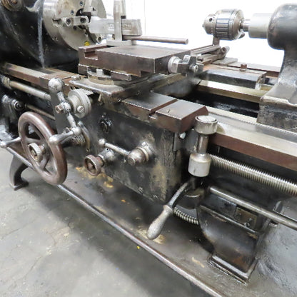 Hendey 16x6 Antique Geared Engine Toolroom Lathe 208V 3Ph 16" Swing 60" Bed