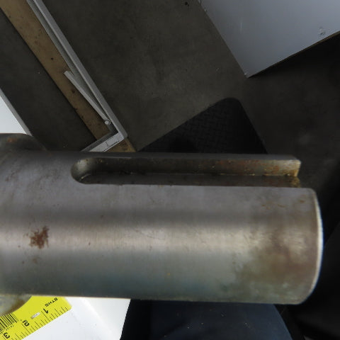 4-1/4" OD x 48" Face Width Weighted Take Up Roller 2" Drive Shaft 66-1/4" OAL