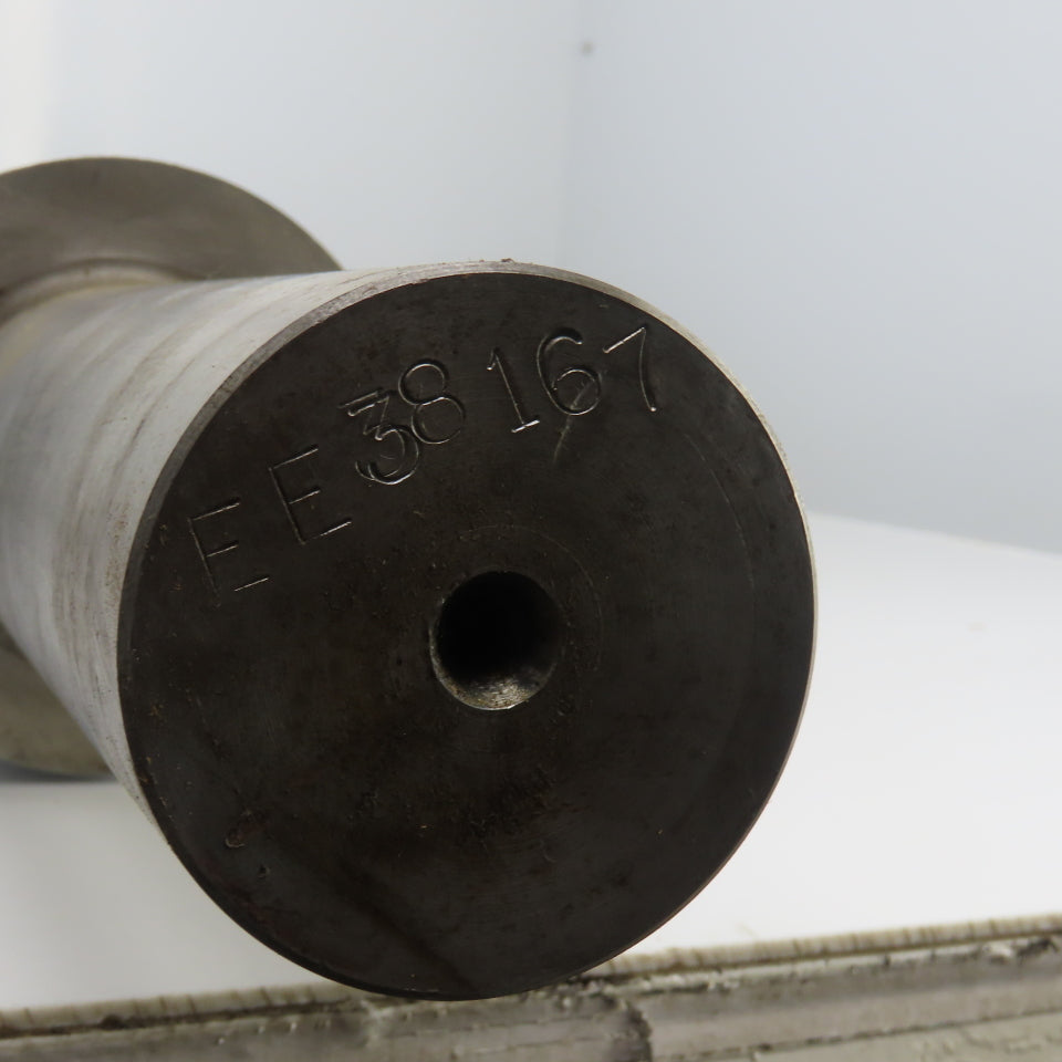 4-1/4" OD x 48" Face Width Weighted Take Up Roller 2" Drive Shaft 66-1/4" OAL