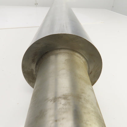 4-1/4" OD x 48" Face Width Weighted Take Up Roller 2" Drive Shaft 66-1/4" OAL