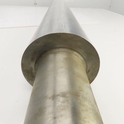 4-1/4" OD x 48" Face Width Weighted Take Up Roller 2" Drive Shaft 66-1/4" OAL