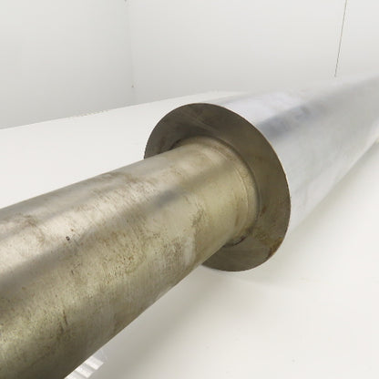 4-1/4" OD x 48" Face Width Weighted Take Up Roller 2" Drive Shaft 66-1/4" OAL