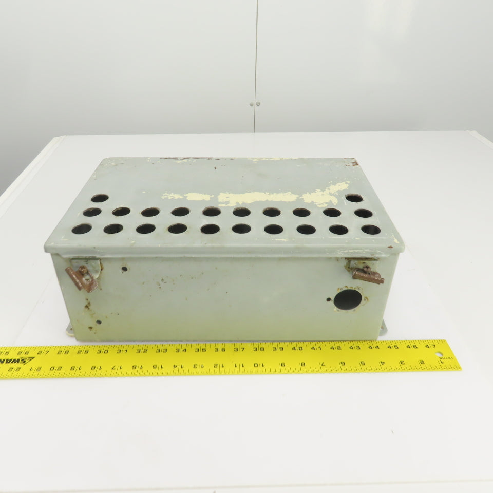 Hoffman A-16106CH 16" x 10" x 6" Electrical Enclosure W/Hinged Door