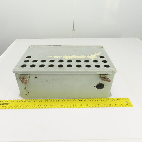 Hoffman A-16106CH 16" x 10" x 6" Electrical Enclosure W/Hinged Door