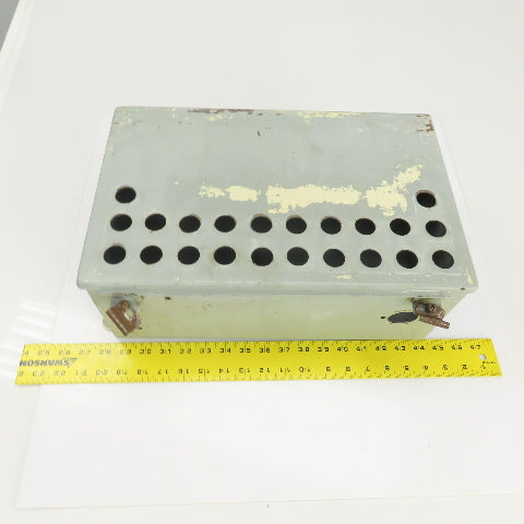 Hoffman A-16106CH 16" x 10" x 6" Electrical Enclosure W/Hinged Door