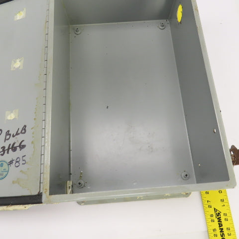 Hoffman A-16106CH 16" x 10" x 6" Electrical Enclosure W/Hinged Door