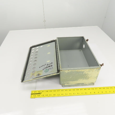 Hoffman A-16106CH 16" x 10" x 6" Electrical Enclosure W/Hinged Door