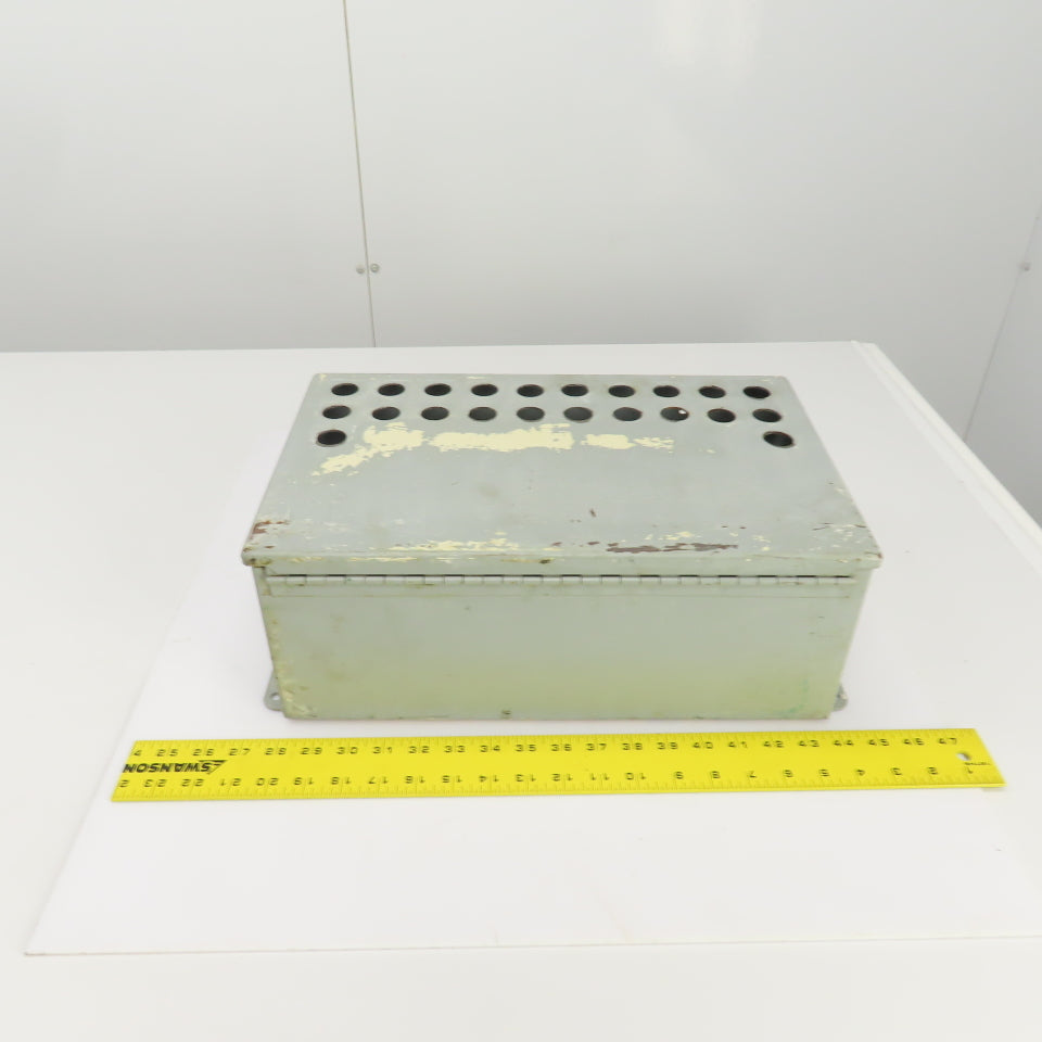 Hoffman A-16106CH 16" x 10" x 6" Electrical Enclosure W/Hinged Door