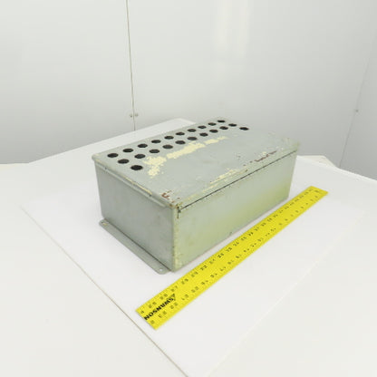 Hoffman A-16106CH 16" x 10" x 6" Electrical Enclosure W/Hinged Door