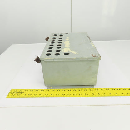 Hoffman A-16106CH 16" x 10" x 6" Electrical Enclosure W/Hinged Door