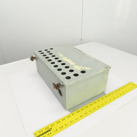 Hoffman A-16106CH 16" x 10" x 6" Electrical Enclosure W/Hinged Door