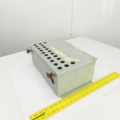 Hoffman A-16106CH 16" x 10" x 6" Electrical Enclosure W/Hinged Door