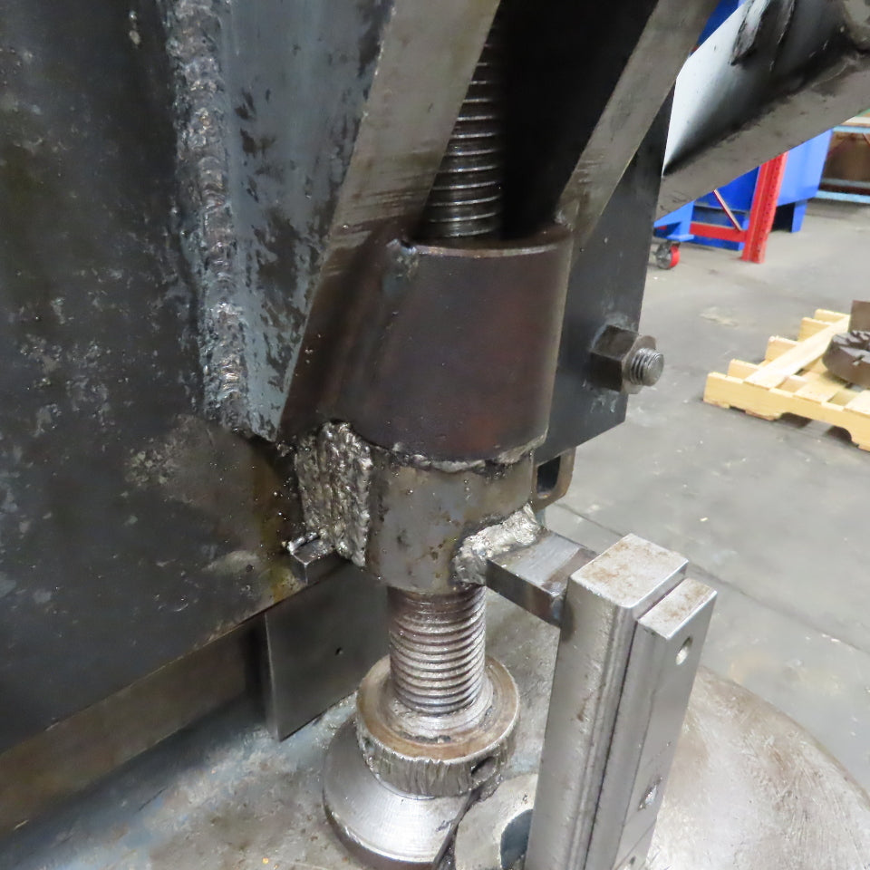 Rousselle 25H 25 Ton 208/480V 2" Stroke Adjustable Bed Horn Punch Press Tested