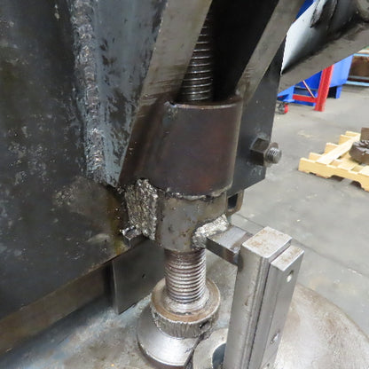 Rousselle 25H 25 Ton 208/480V 2" Stroke Adjustable Bed Horn Punch Press Tested