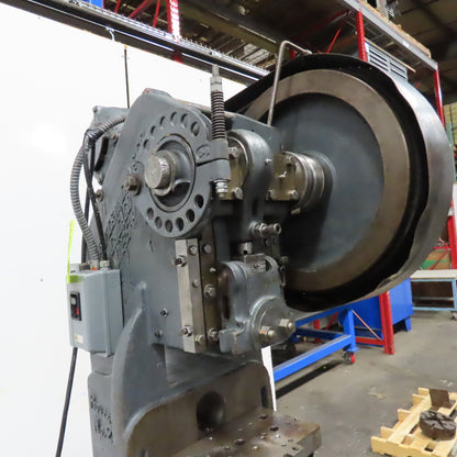 Rousselle 25H 25 Ton 208/480V 2" Stroke Adjustable Bed Horn Punch Press Tested