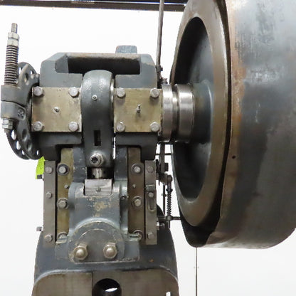Rousselle 25H 25 Ton 208/480V 2" Stroke Adjustable Bed Horn Punch Press Tested