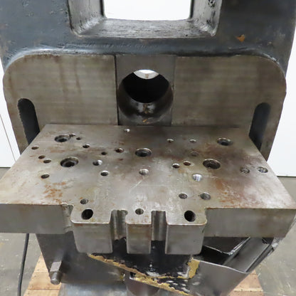 Rousselle 25H 25 Ton 208/480V 2" Stroke Adjustable Bed Horn Punch Press Tested