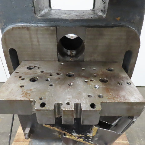 Rousselle 25H 25 Ton 208/480V 2" Stroke Adjustable Bed Horn Punch Press Tested