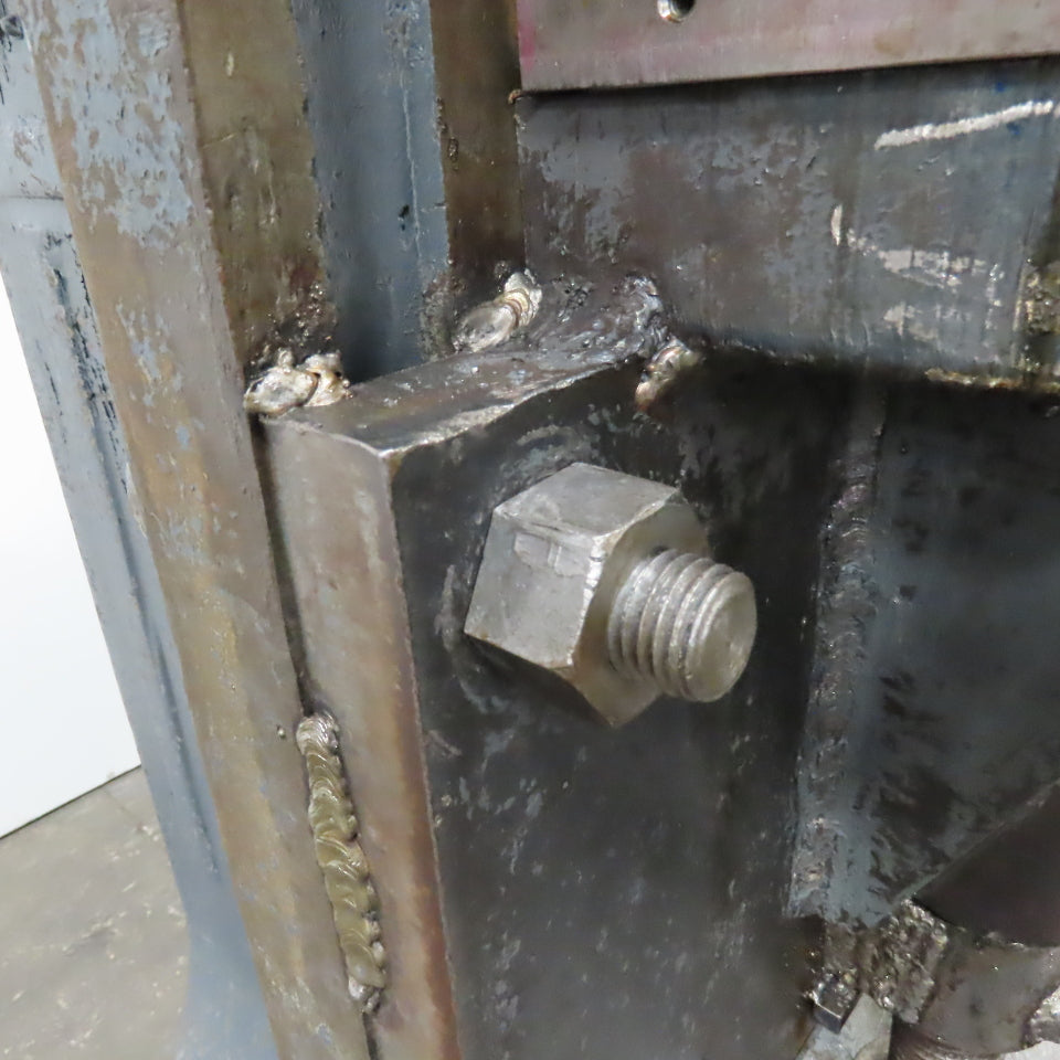 Rousselle 25H 25 Ton 208/480V 2" Stroke Adjustable Bed Horn Punch Press Tested