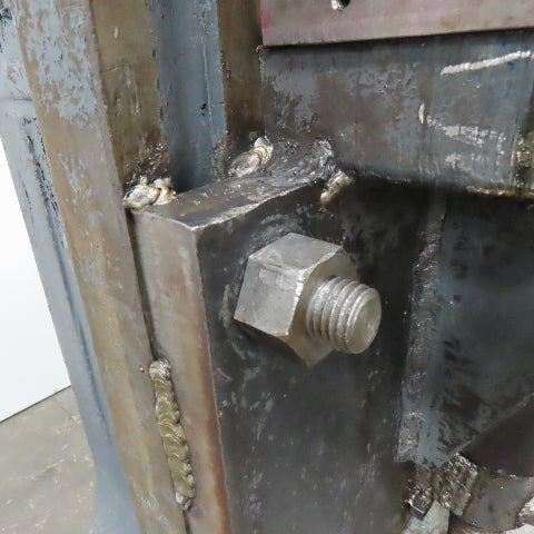 Rousselle 25H 25 Ton 208/480V 2" Stroke Adjustable Bed Horn Punch Press Tested