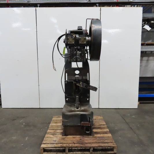 Rousselle 25H 25 Ton 208/480V 2" Stroke Adjustable Bed Horn Punch Press Tested