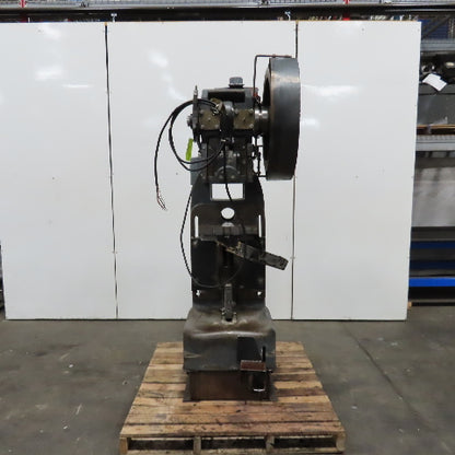 Rousselle 25H 25 Ton 208/480V 2" Stroke Adjustable Bed Horn Punch Press Tested