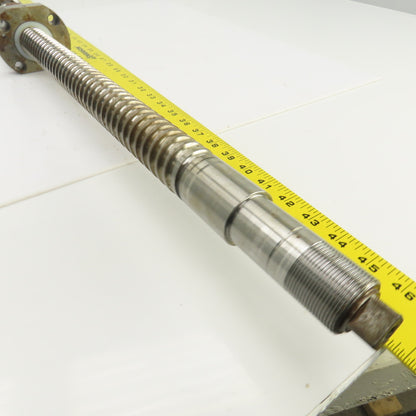 Mazak V-414 Mazatrol Ball Screw & Nut Assembly 44" OAL 20" Travel 36mm OD